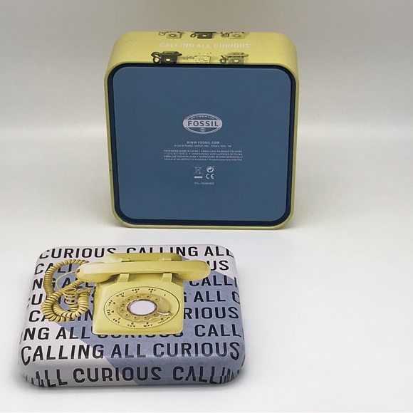 NWT FOSSIL Chevron Bracelet with Leather band. - Picture 7 of 12